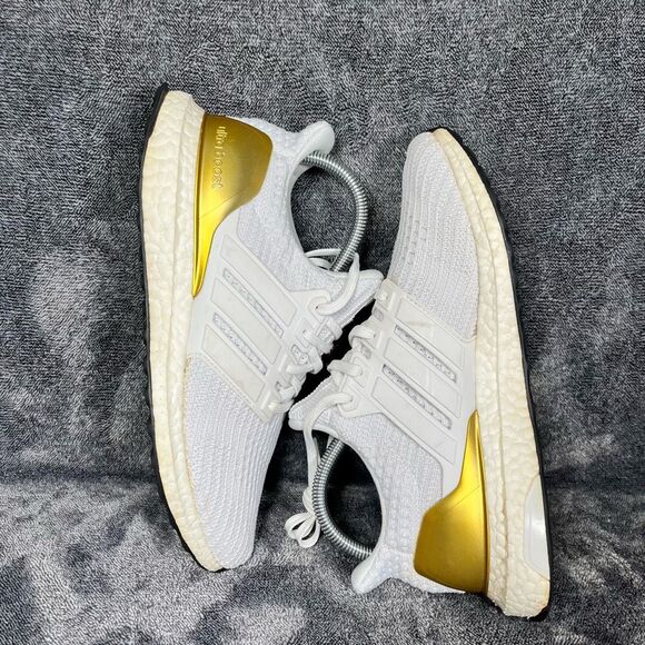 Adidas Other - Adidas UltraBoost 4.0 DNA White Gold Metallic 2021- Men Size  8.5